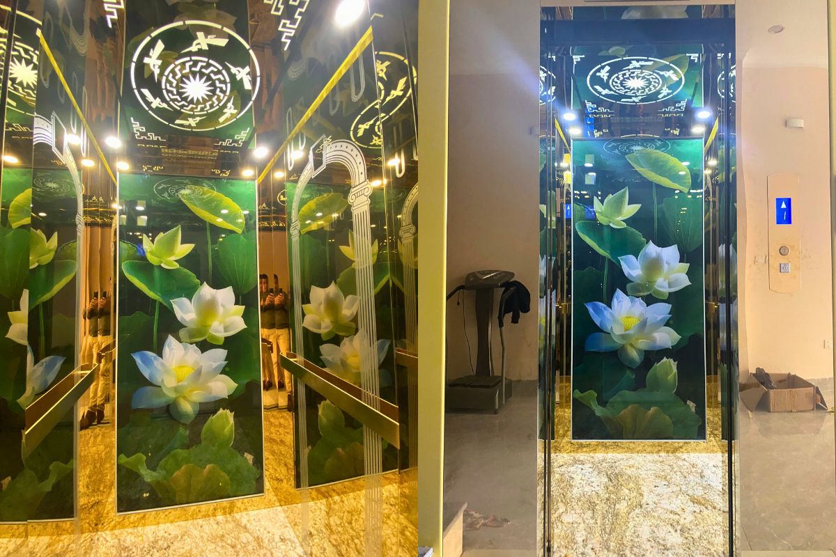bạn có thể lựa chọn phong cách của thang máy dựa trên sở thích